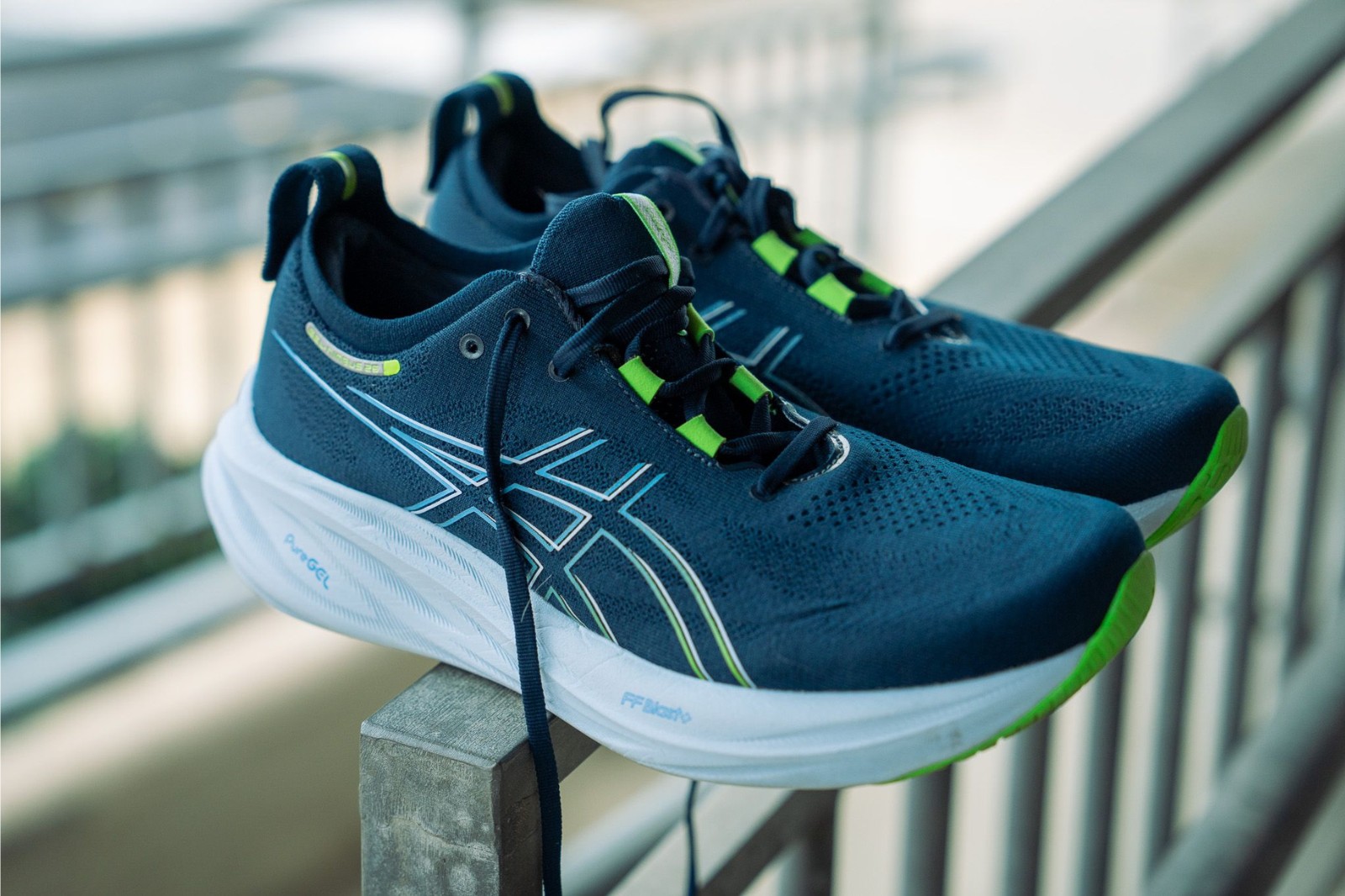 Asics Gel-Nimbus 26, vue détaillée de la semelle